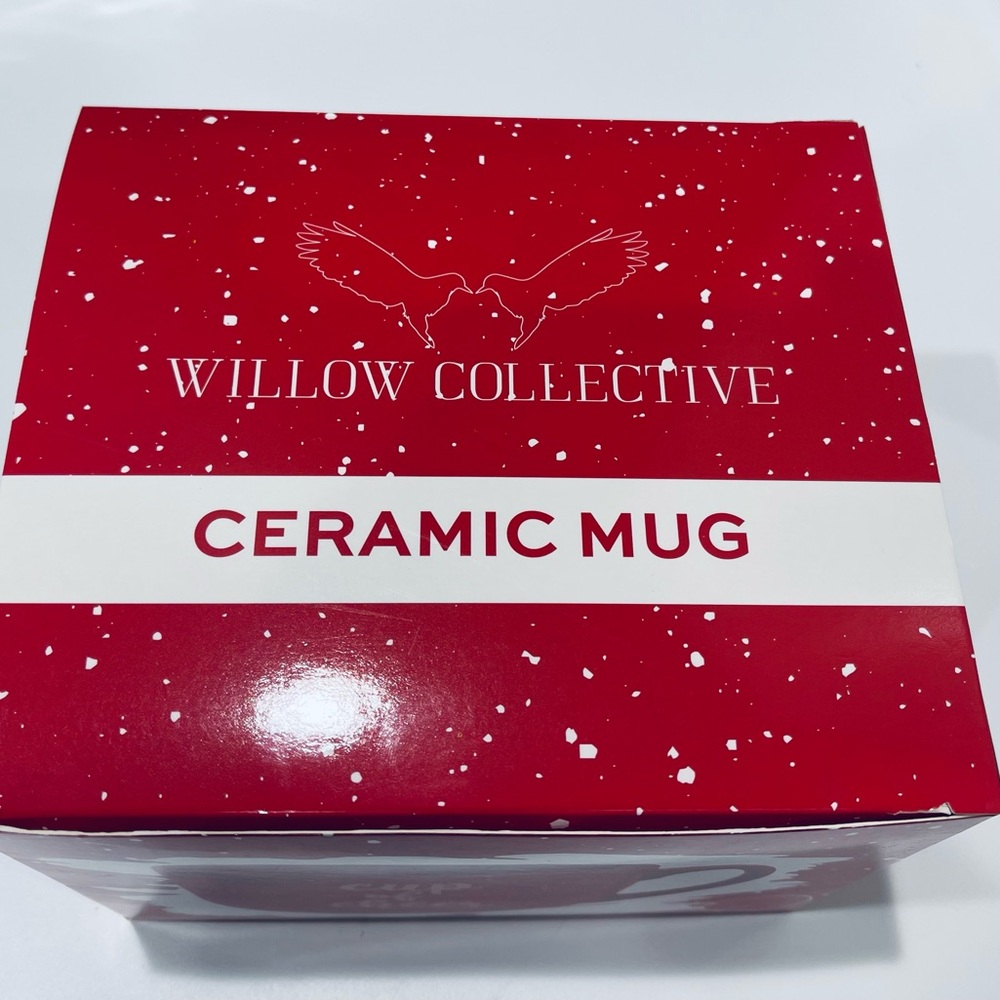 NEW! Red “Cup of Cheer” Mug New In Box - Picture 13 of 14